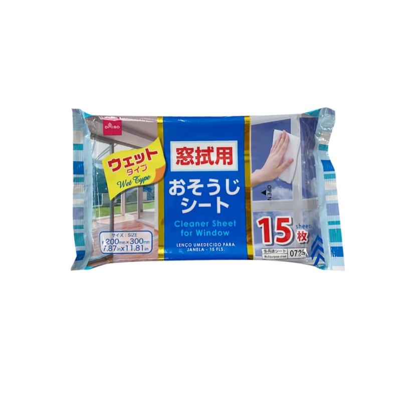 Cleaner Sheet for Window