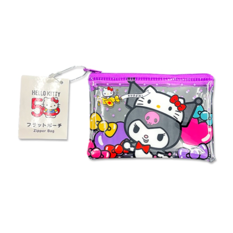 Flat Pouch S Kuromi 50th Anniversary