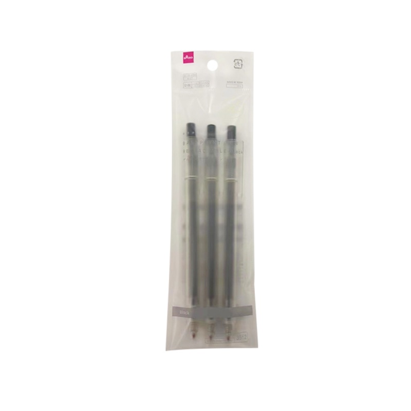 Gel Ink Ballpoint Pen Retractable Black