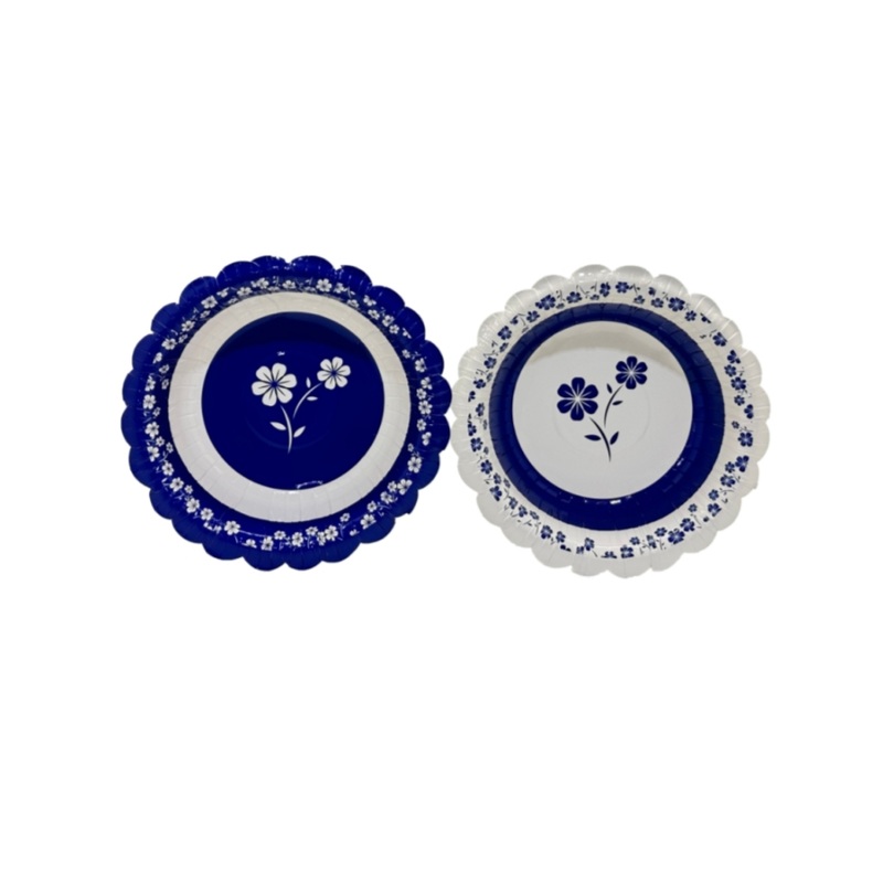 Paper Bowl Vintage Flower 15cm