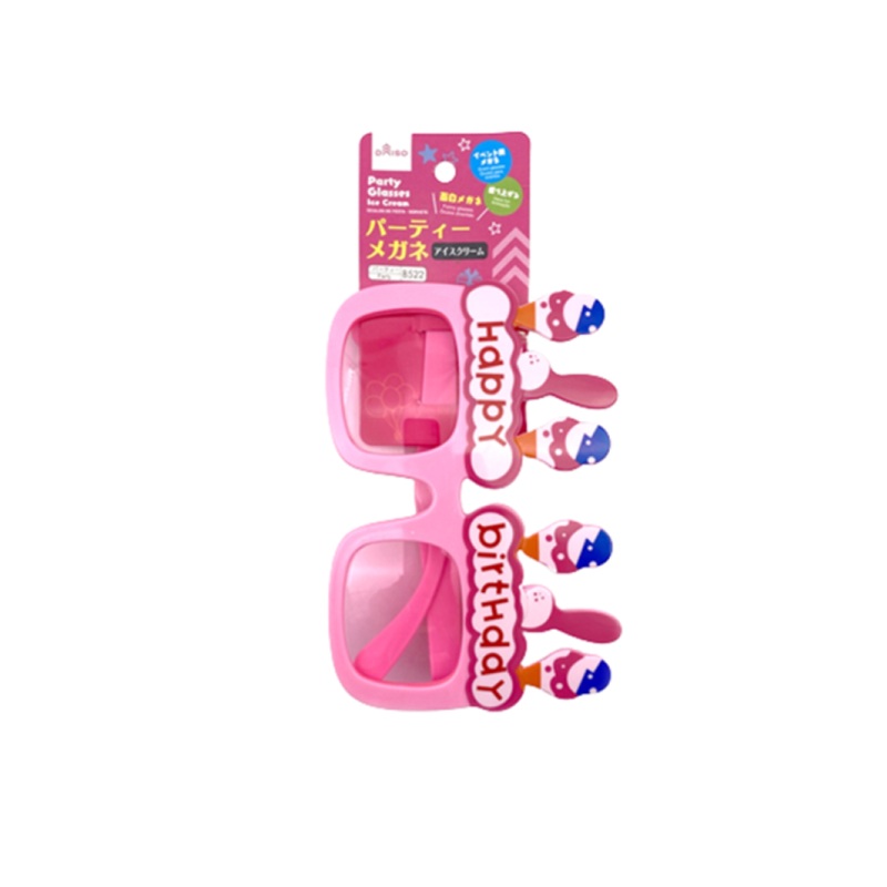 Party Glasses Ice Cream