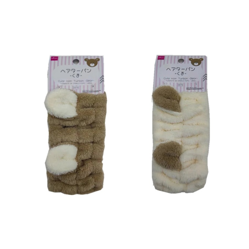 Cute Hair Turban Bear