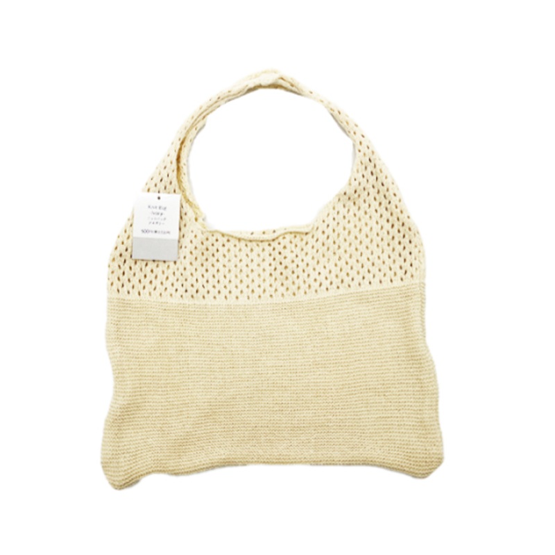 Knit Marche Bag Beige
