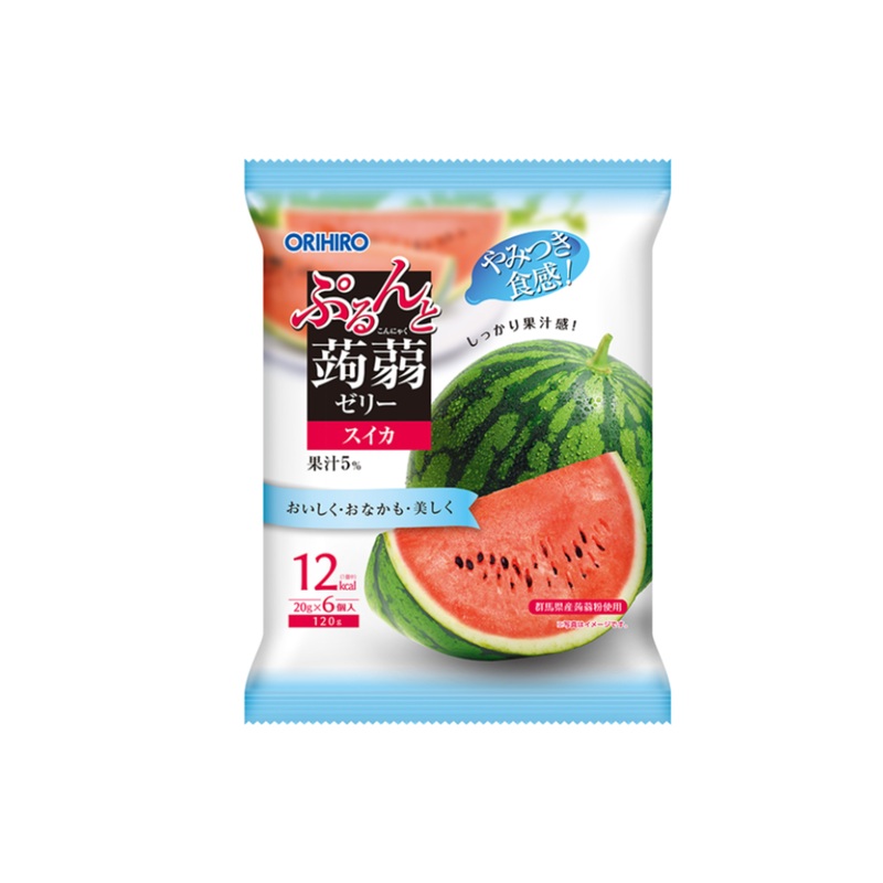 Orihiro Plandu Purunto Konjac Jelly Pouch Watermelon