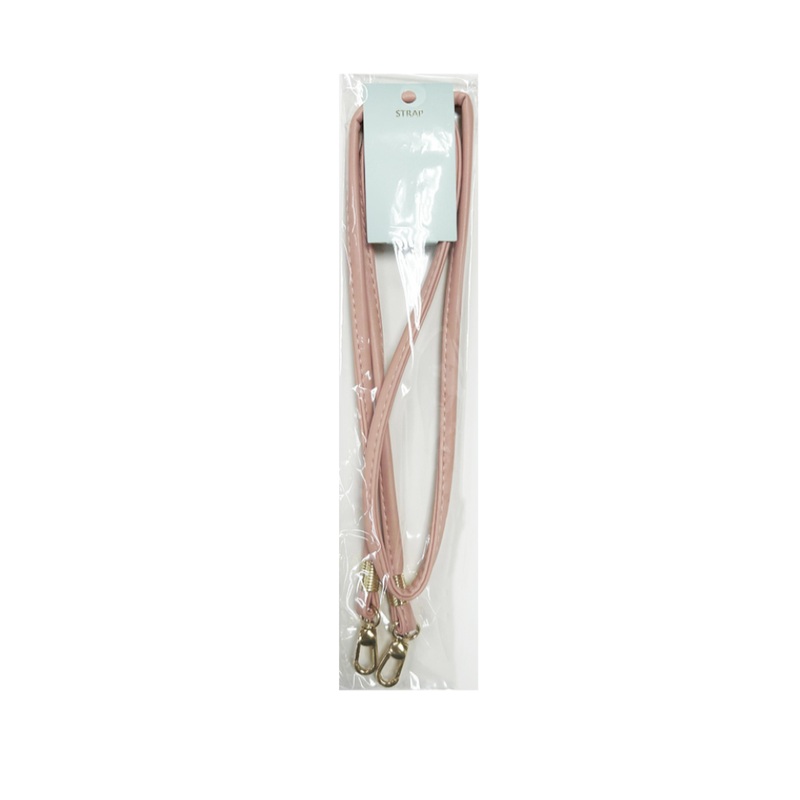 Shoulder Strap Synthetic Leather Pink