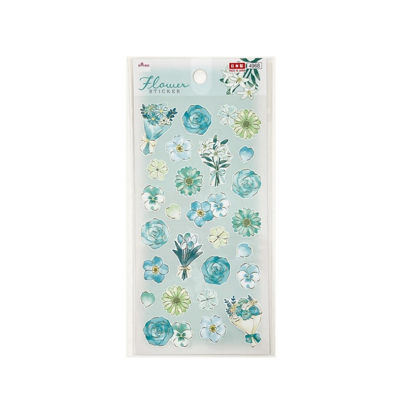 Sticker Flower Mint/Green