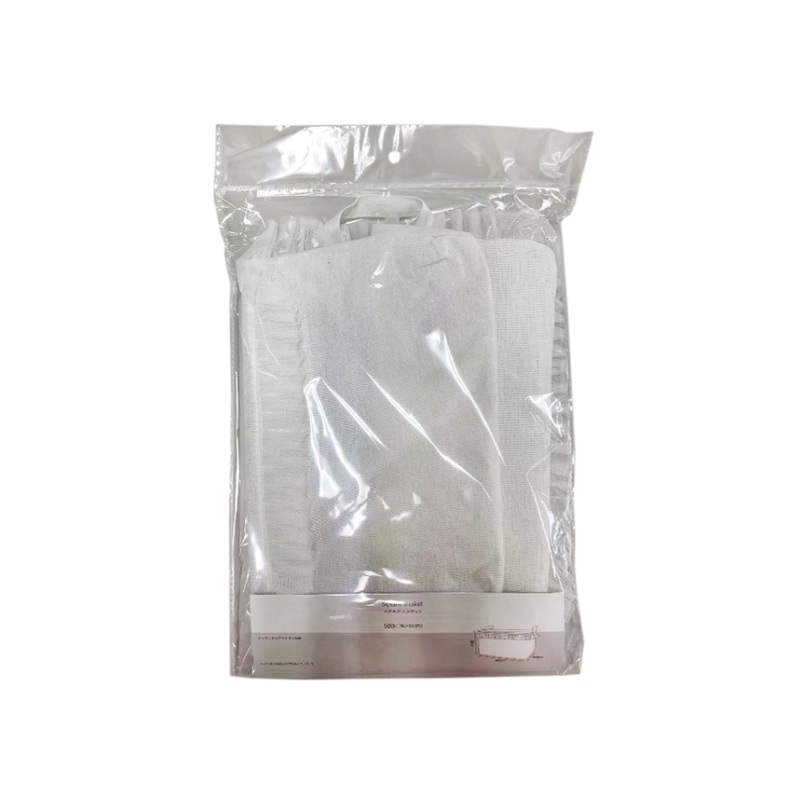 Tulle Square Basket White