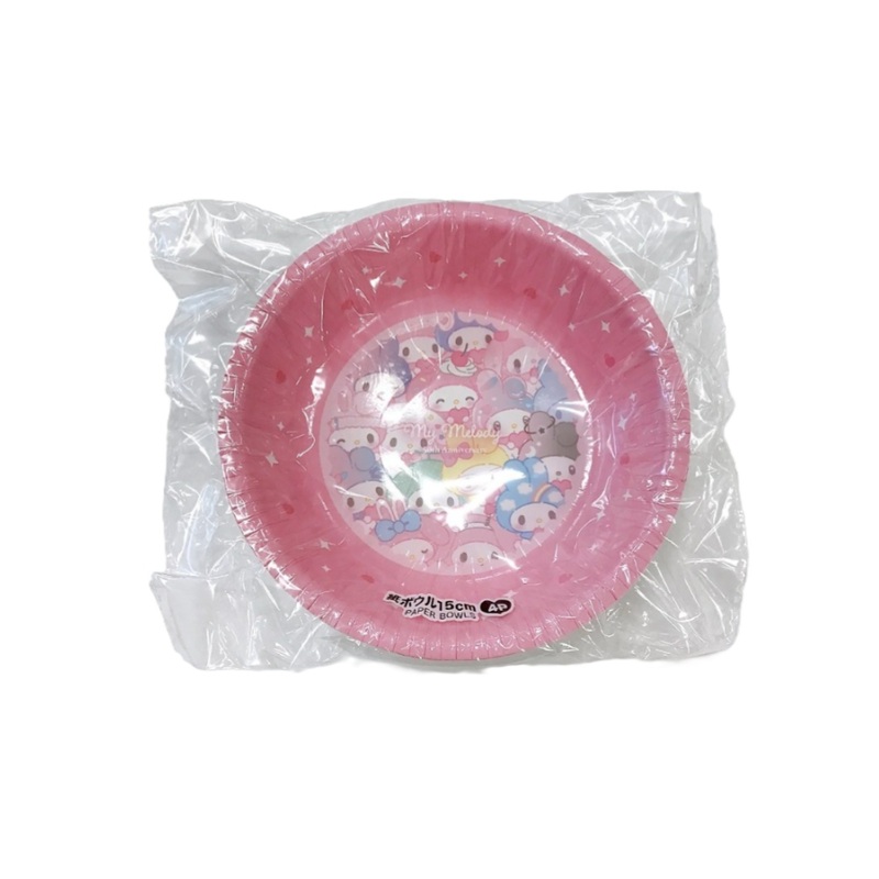 My Melody 50th Anniversary Paper Bowl 15cm