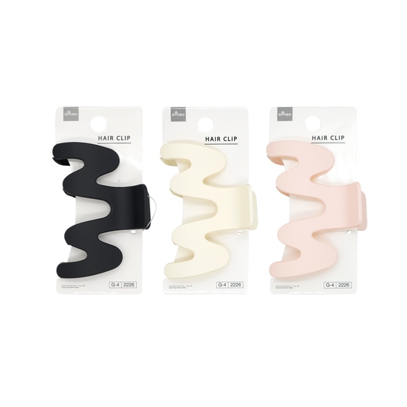 Claw Clip Matte Wave
