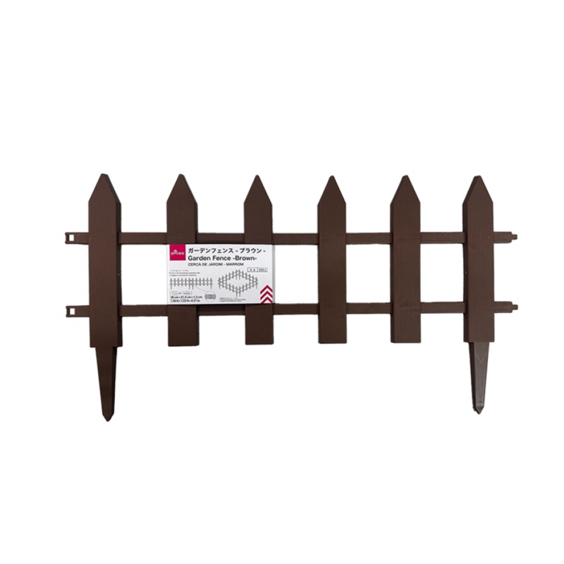 Garden Fence Brown