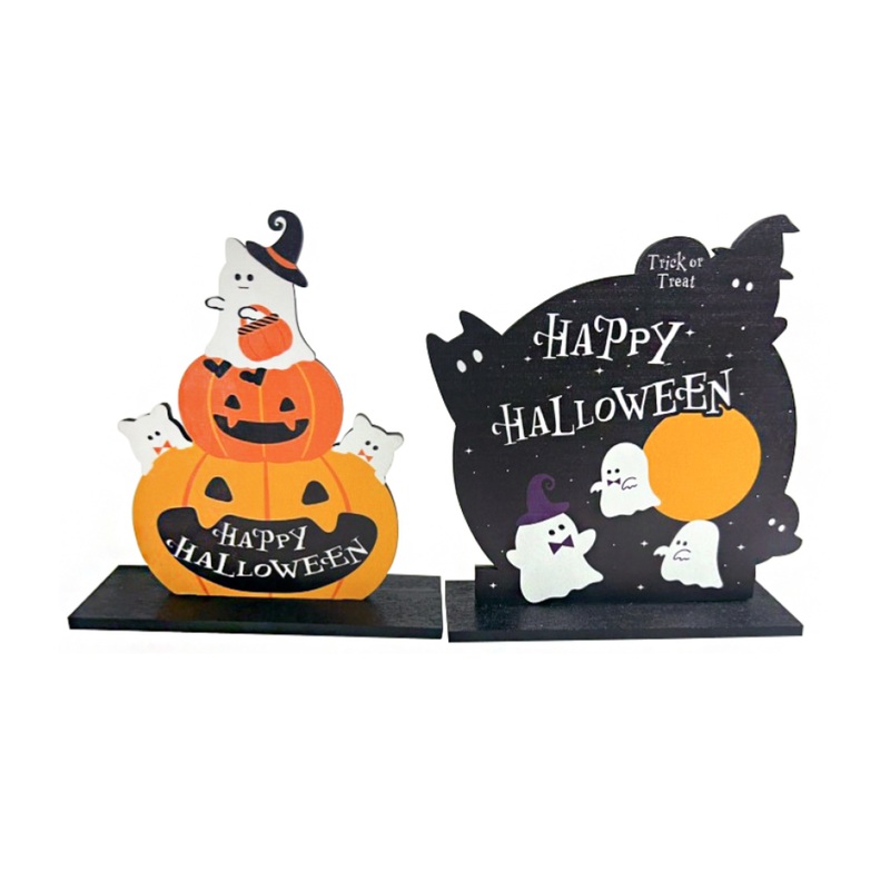 Halloween Wooden Ornament A