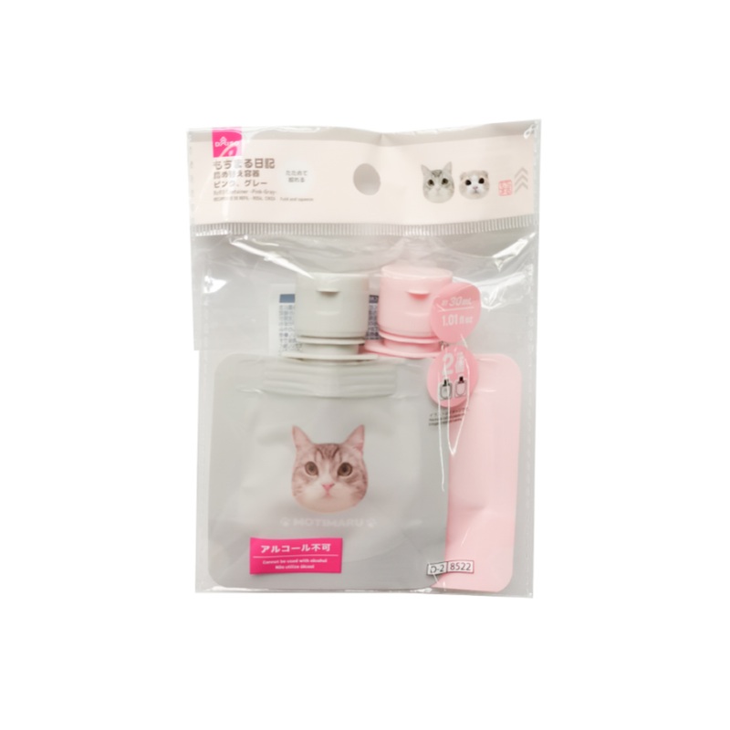 Refill Container Mochimaru Diary Pink/Grey