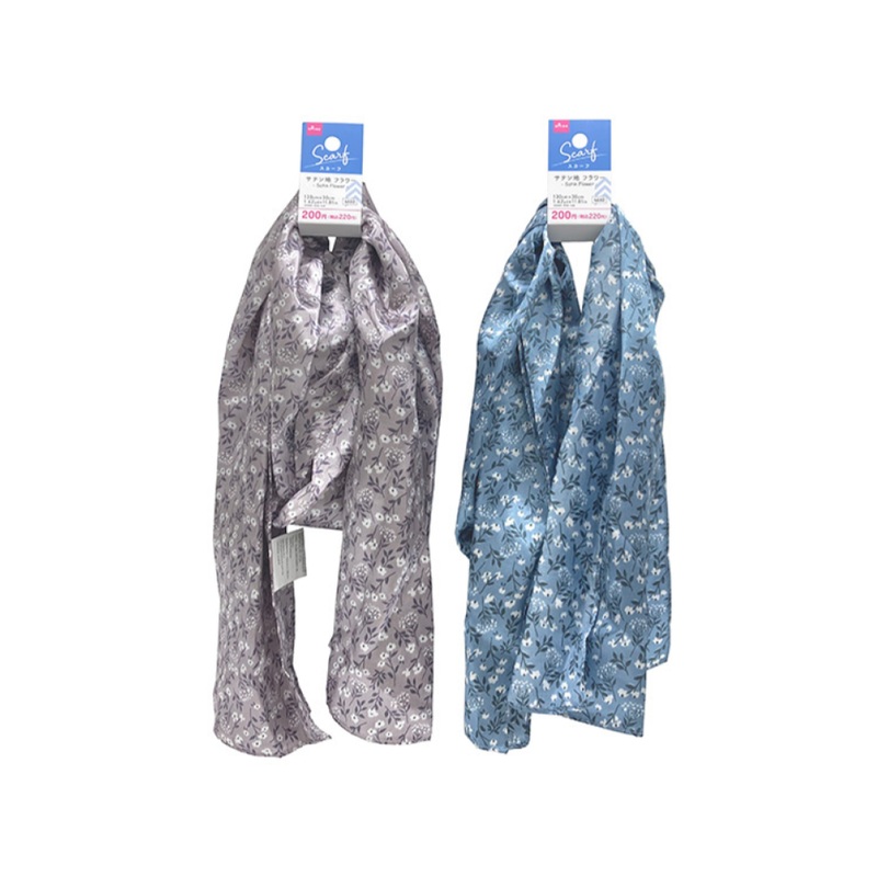 Scarf Satin Flower