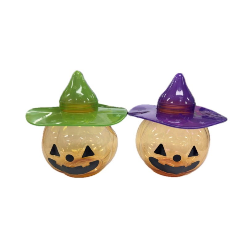 Halloween Clear Basket Pumpkin