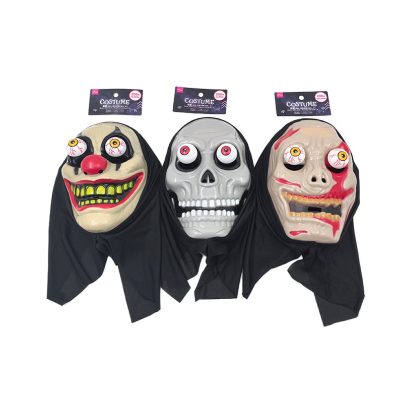 Halloween Mask with Cloth Popping Out Eyes A