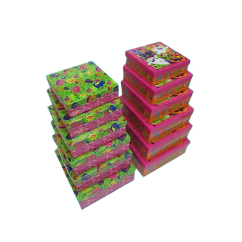 Halloween Pumpkin Paper Box Assorted Sizes