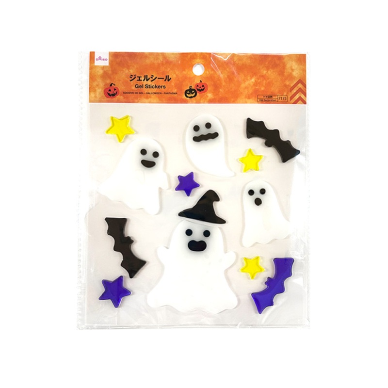 Halloween Gel Stickers Ghost