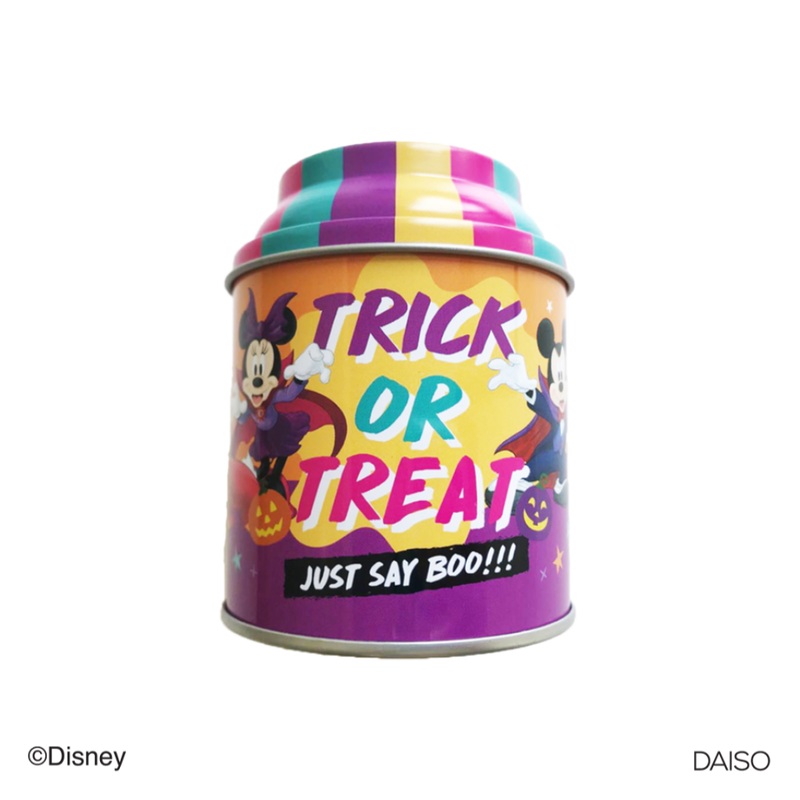 Halloween Mini Printed Cans Mickey and Friends