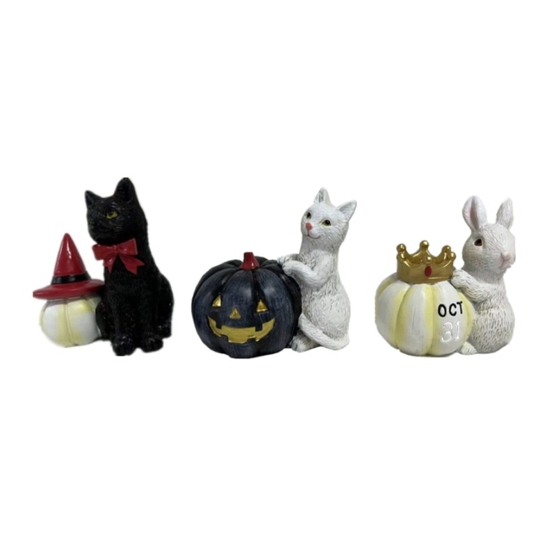 Halloween Ornament Cat/Rabbit