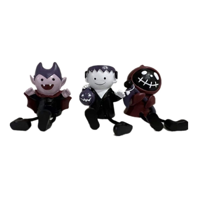 Halloween Ornament Dangling Legs Dark