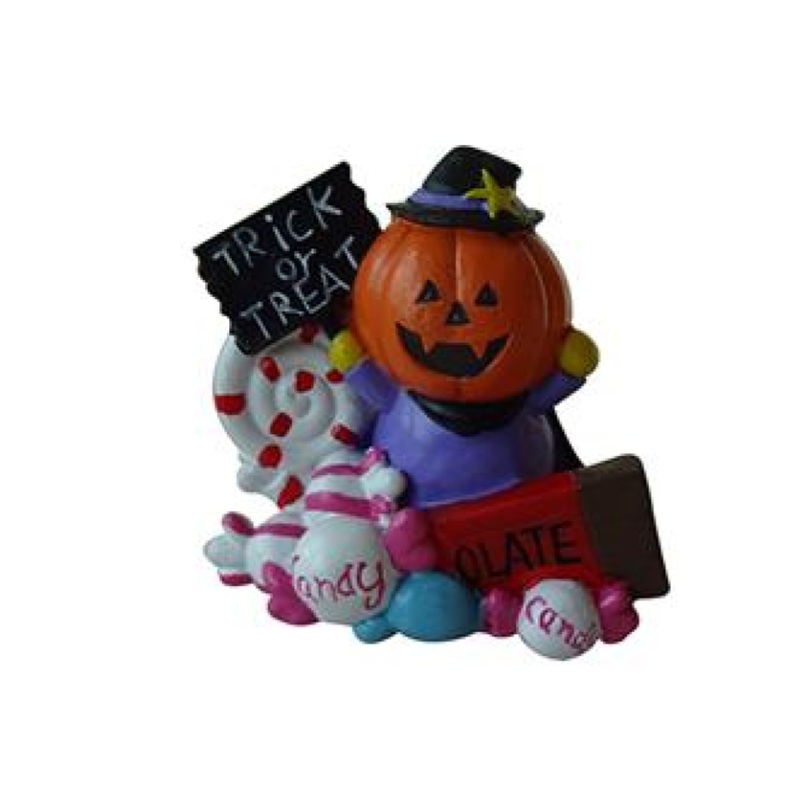 Halloween Ornament Pumpkin Filled with Sweets