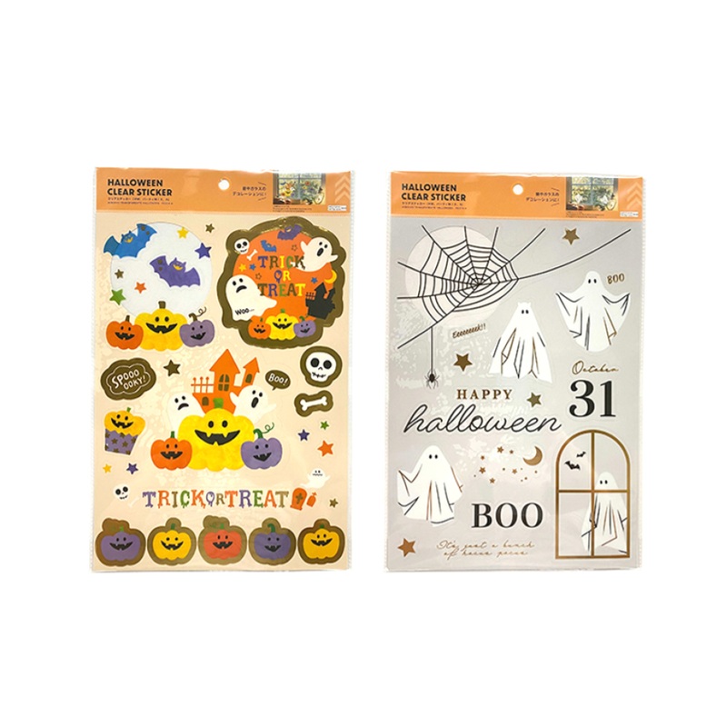 Halloween Clear Sticker Party Mix A