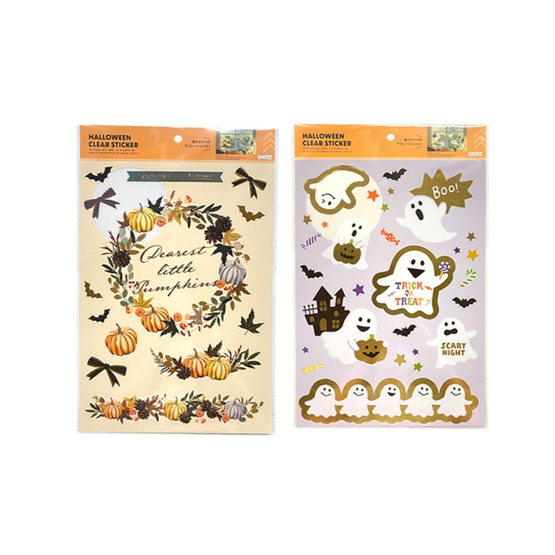 Halloween Clear Sticker Party Mix B
