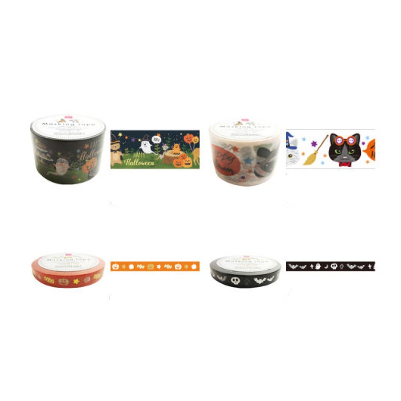 Halloween Masking Tape Assorted Sizes