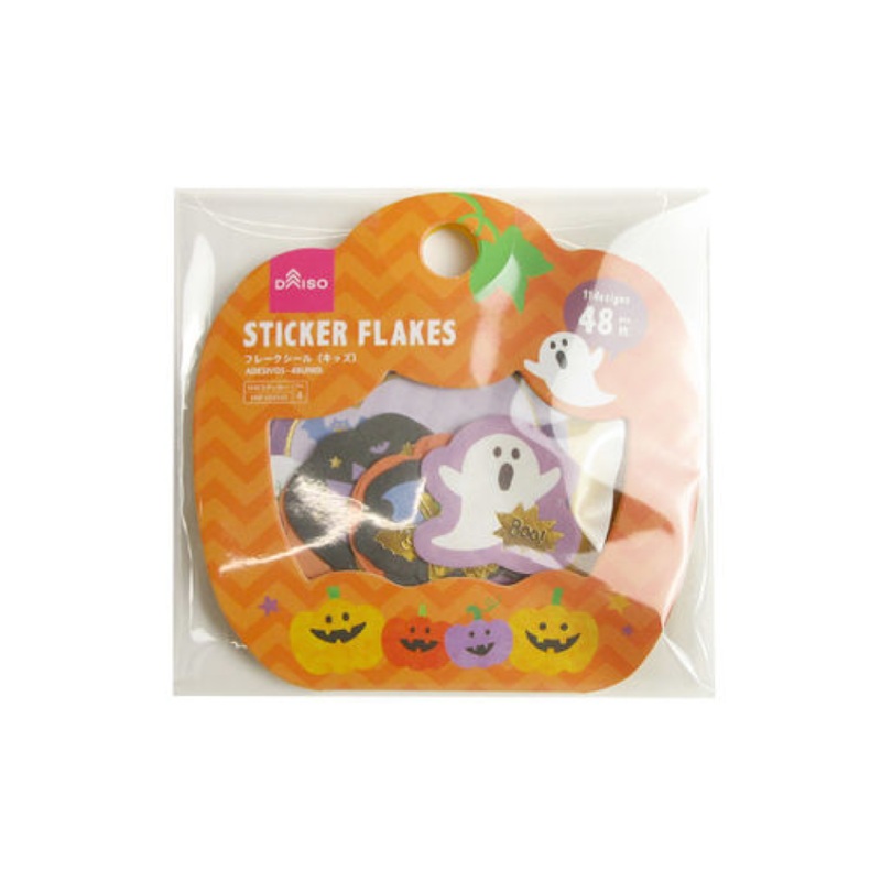 Halloween Sticker Flakes Kids
