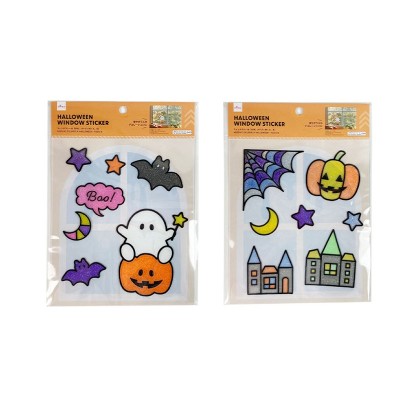 Halloween Window Sticker Party Mix B