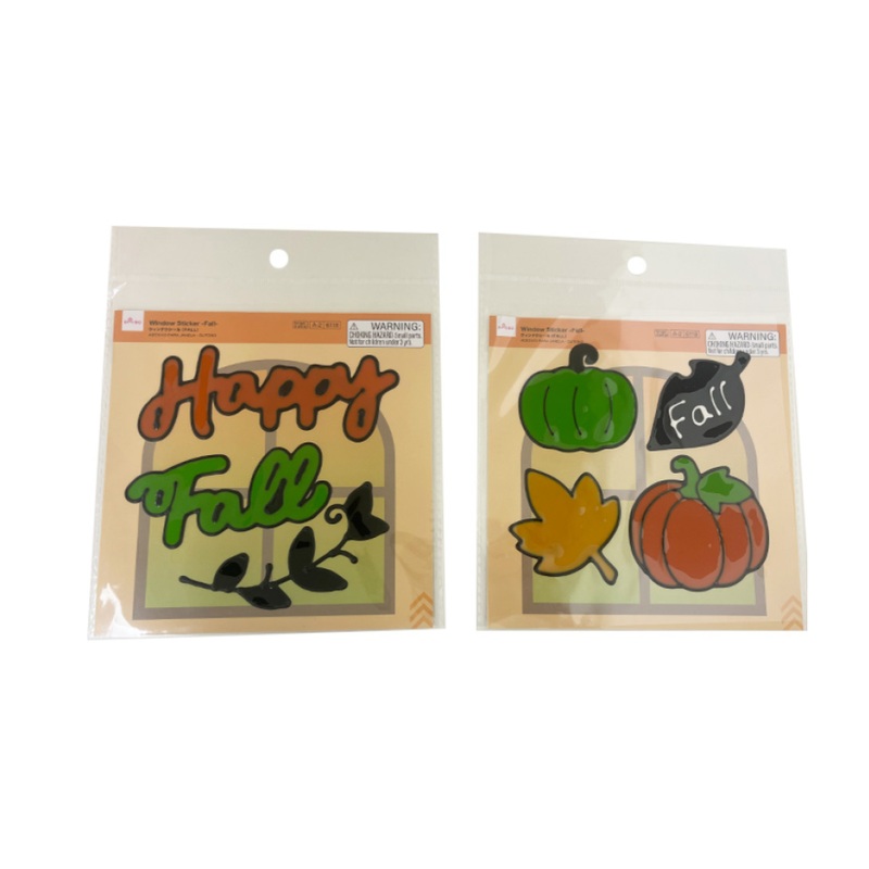 Halloween Window Sticker Fall