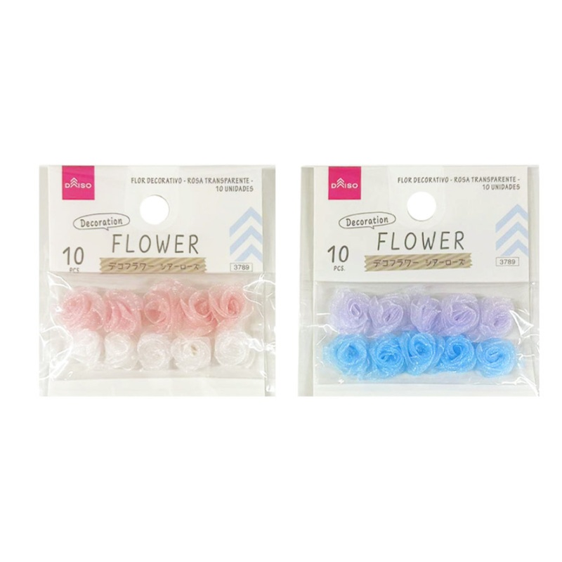 Decoration Flower Sheer Rose