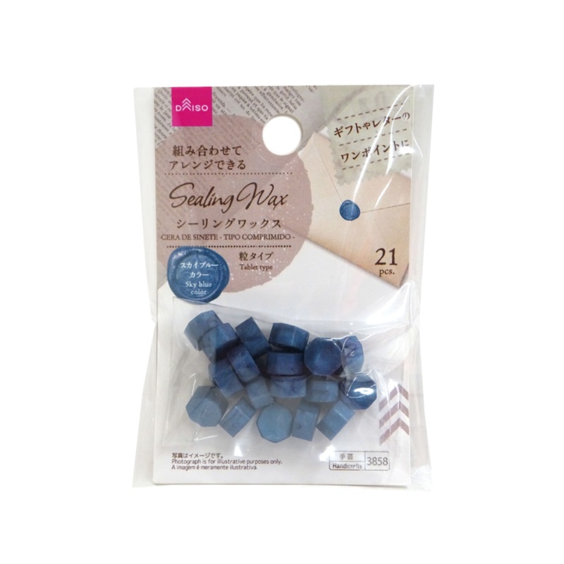 Sealing Wax Tablet Type Sky Blue