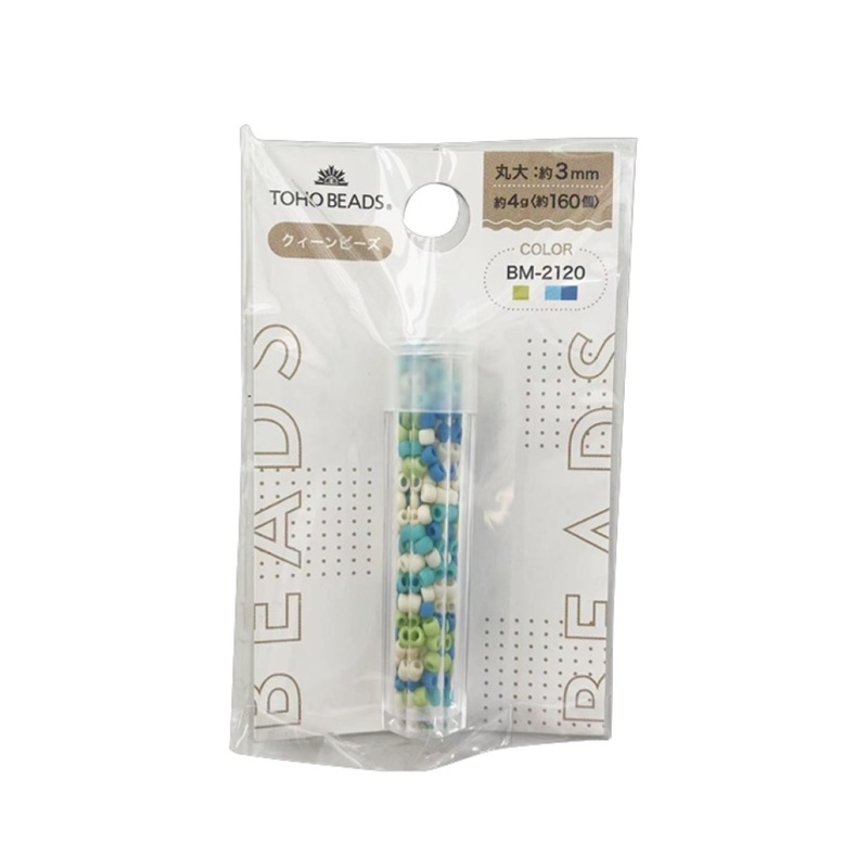 Toho Beads Round Blue Mix