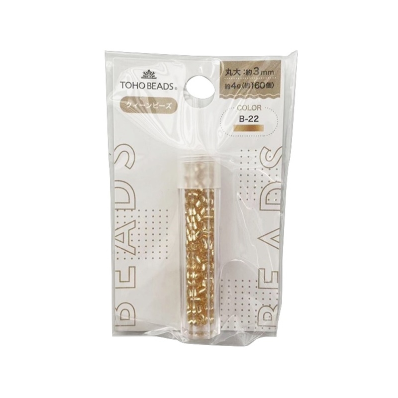 Toho Beads Round Gold