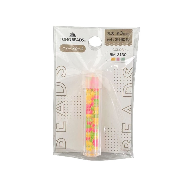Toho Beads Round Neon Color Mix