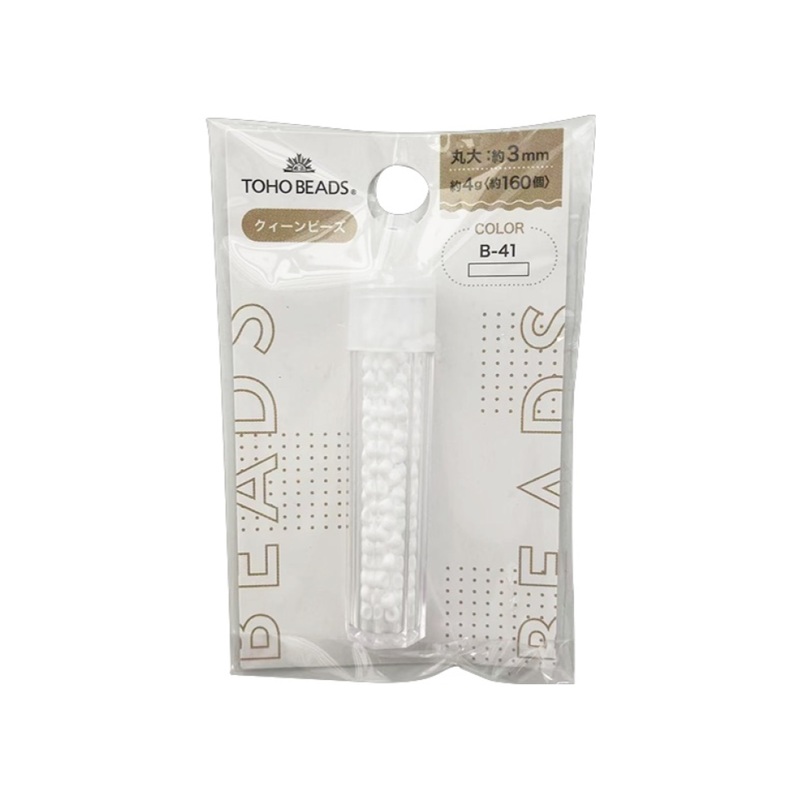 Toho Beads Round White