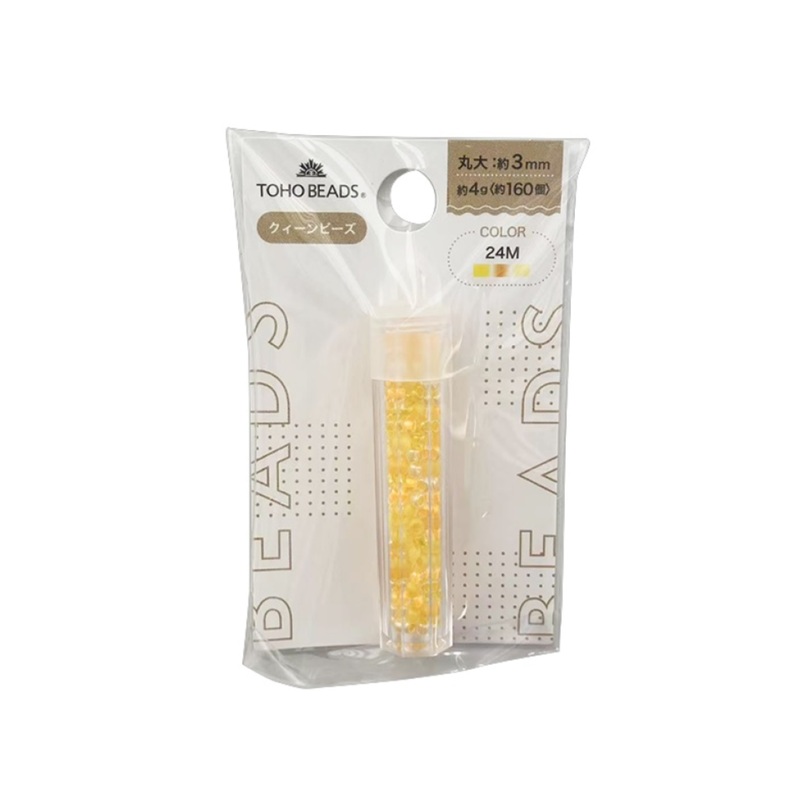 Toho Beads Round Yellow Mix 24m