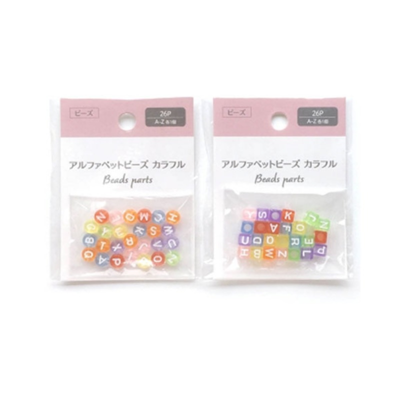 Beads Alphabet Colorful