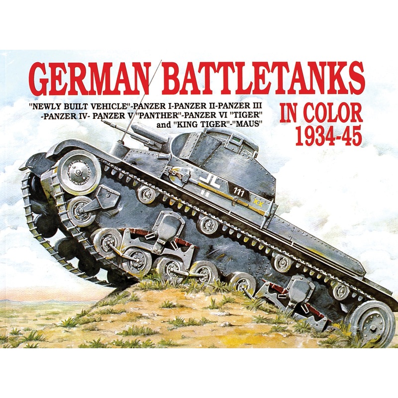 German Battle Tanks in Color|Paperback / softback