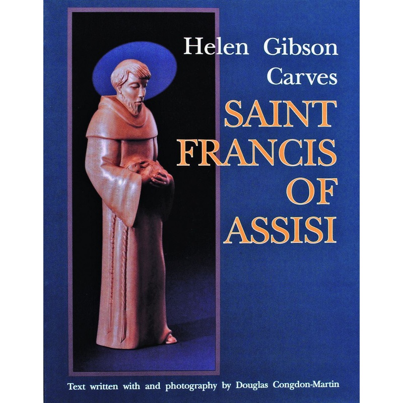 Helen Gibson Carves Saint Francis of Assisi