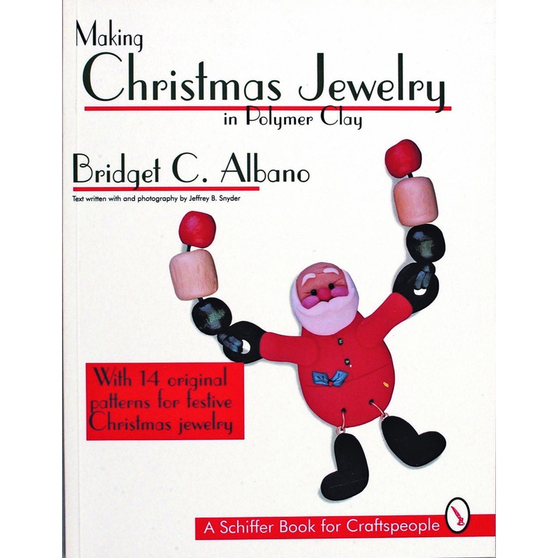 Making Christmas Jewelry in Polymer Clay