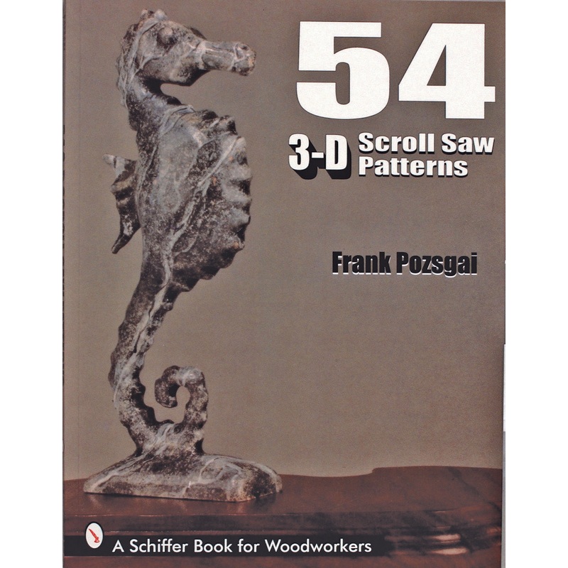 54 3-D Scroll Saw Patterns|Paperback / softback