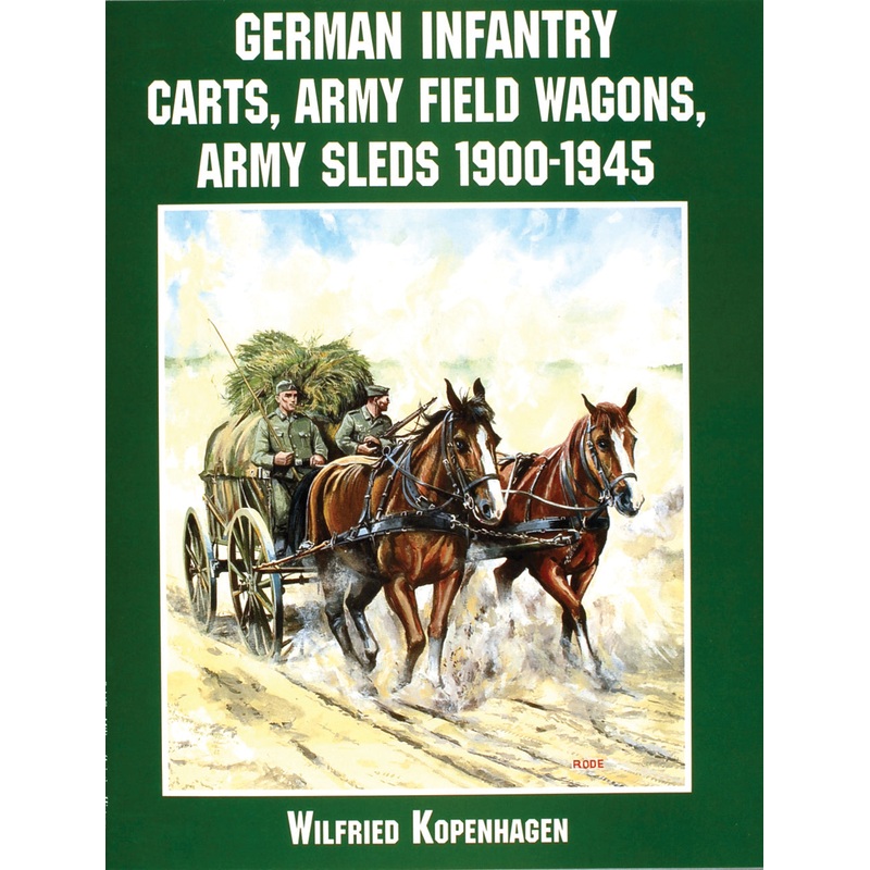 German Infantry Carts, Army Field Wagons, Army Sleds 1900-1945
