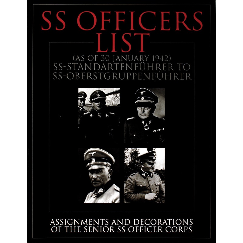 SS Officers List (as of January 1942)