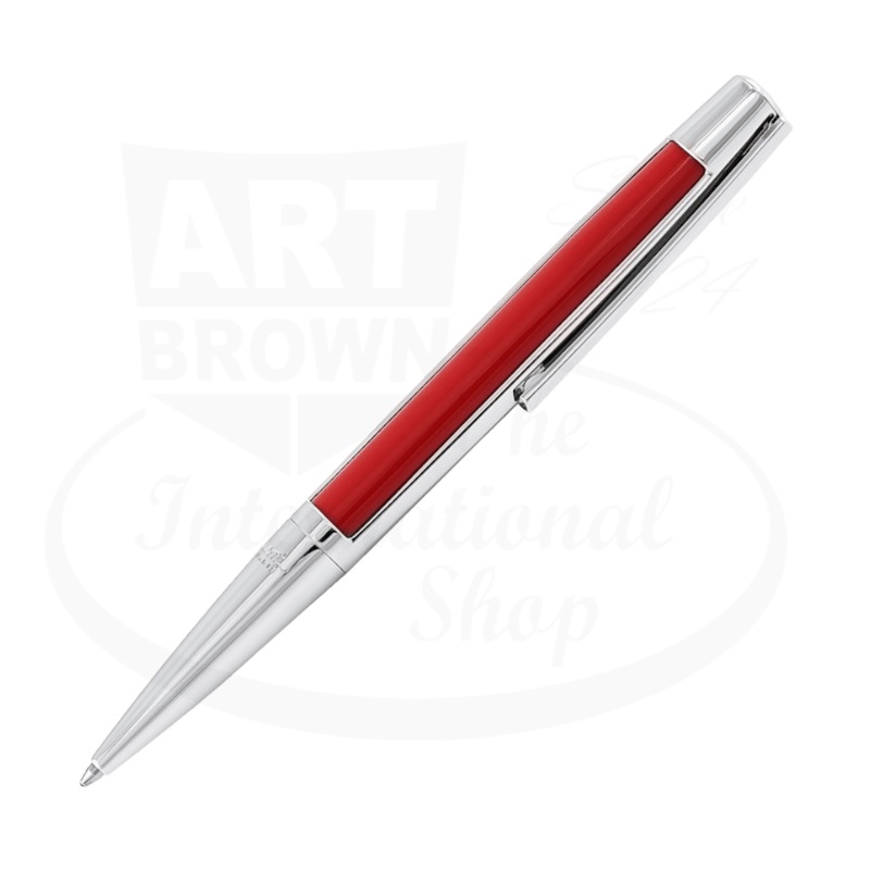 S.T. Dupont Defi Red & Palladium Ballpoint Pen, 405703
