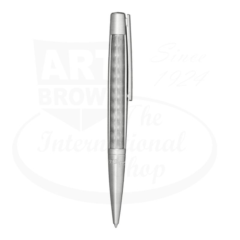 S.T. Dupont Defi Swirl Palladium Ballpoint Pen, 405711