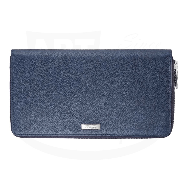 S.T. Dupont Grain Blue Flat Organizer, 180272