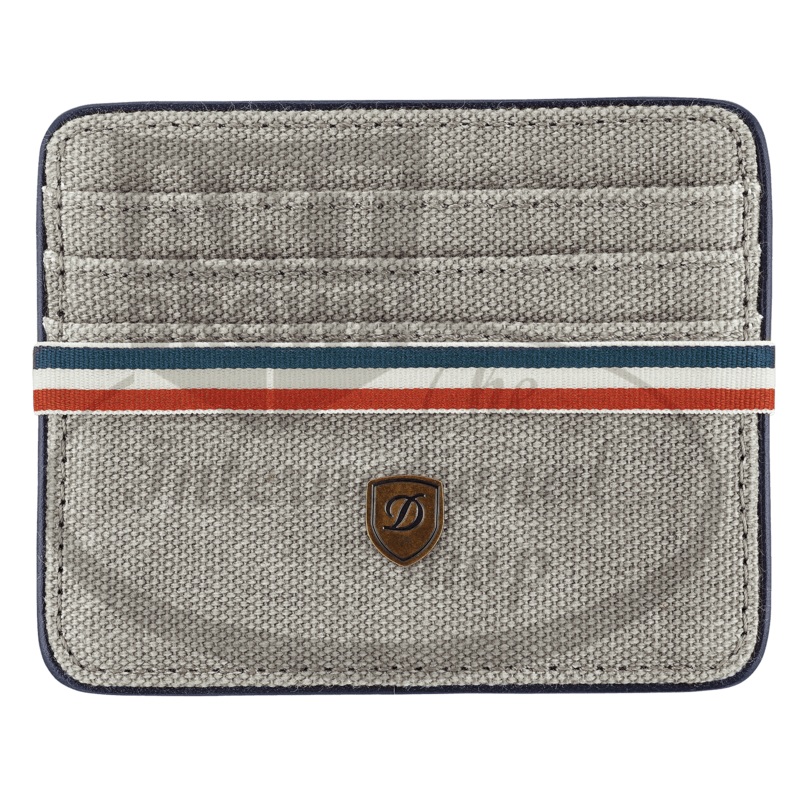 S.T. Dupont Iconic Grey Credit Card Holder, 190311