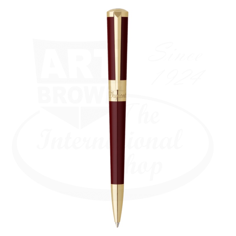 S.T. Dupont Liberte Red and Gold Ballpoint Pen, 465011